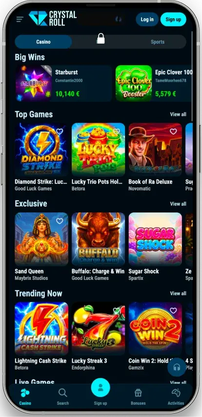 Crystalroll aanvraag